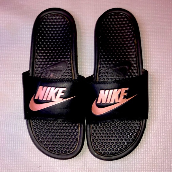 Nike | Shoes | Nike Black And Rose Gold 